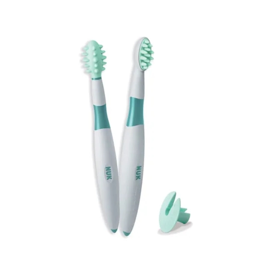 NUK Set de brosses à dents éducatives 6+ Mois