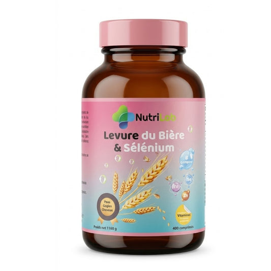 Nutrilab Levure de Biere 400 Comprimes