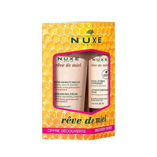 Nuxe Reve de Miel Pack Mains & Ongles 30ml+ Stick Levres 4g