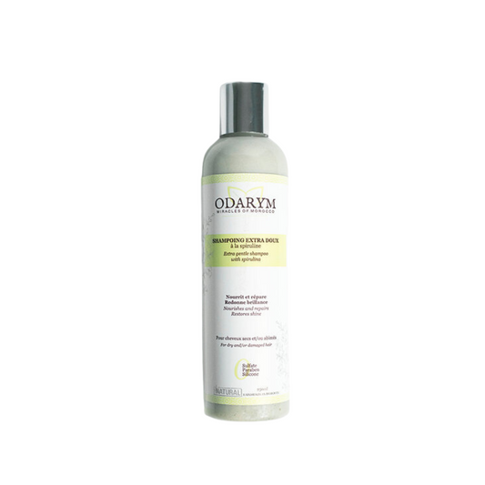 Odarym Shampooing Liquide EXTRA DOUX à La Spiruline et à L'huile de Coco