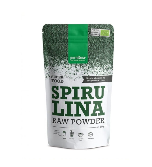 PURASANA POUDRE DE SPIRULINE 200G