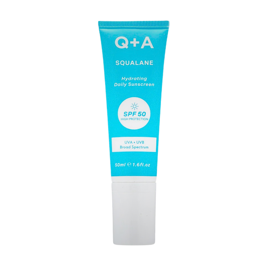 Q+A Squalane Hydrating Daily Sunscreen Spf50+ 50ml