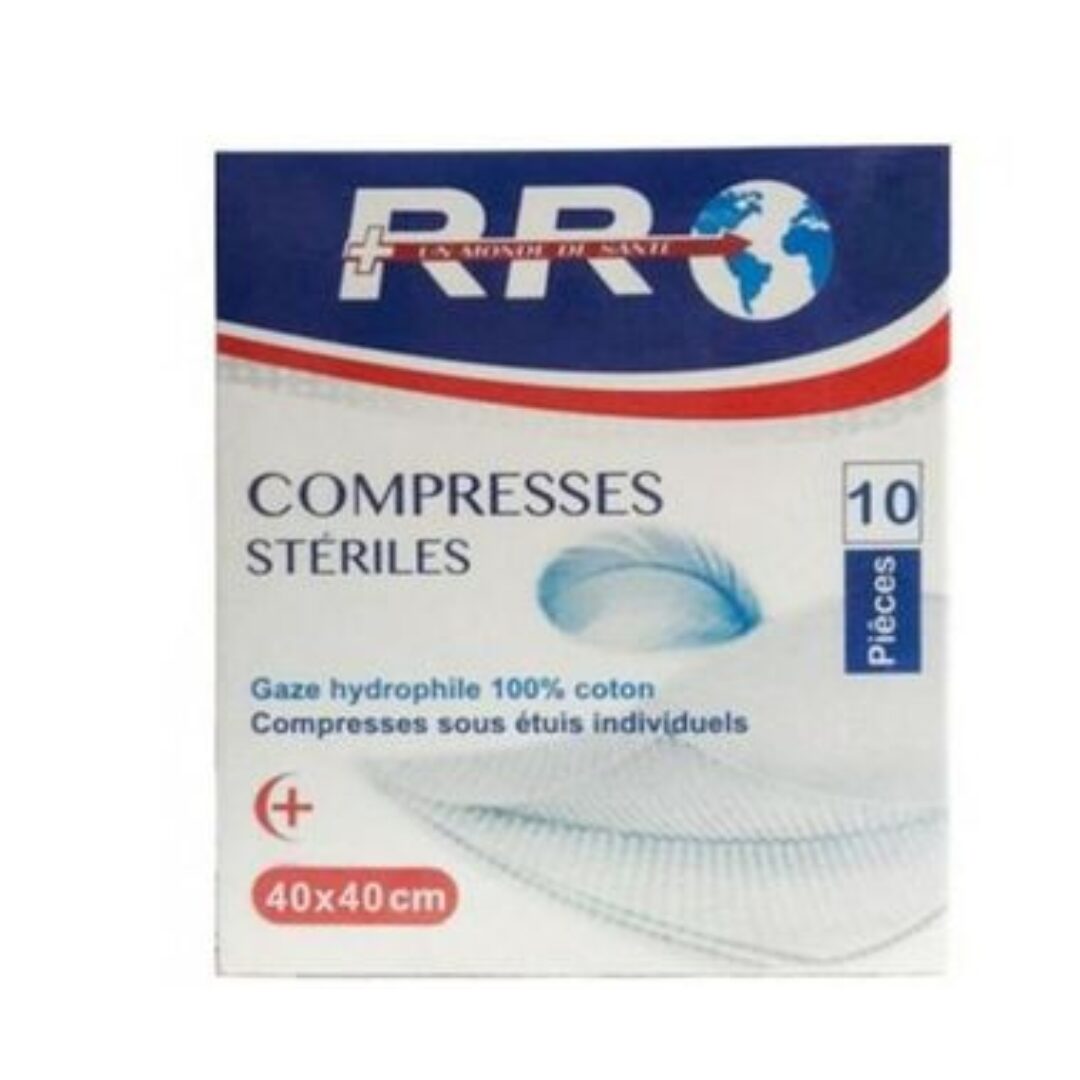 RR Compresse Steriles 40x40 10 Pieces