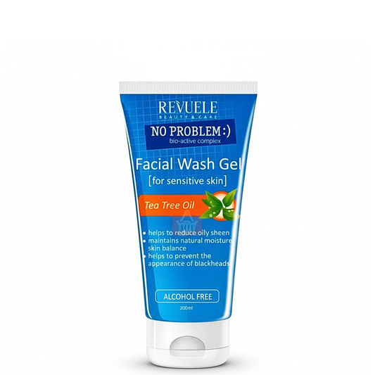 Revuele No Problem Facial Wash Gel Tea Tree Oil 200ml