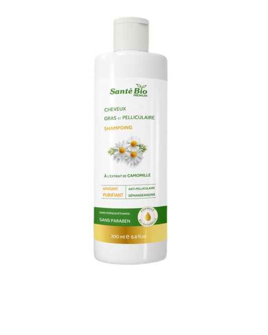 Sante Bio Shampoing Antipelliculaire Cheveux Gras 200ml