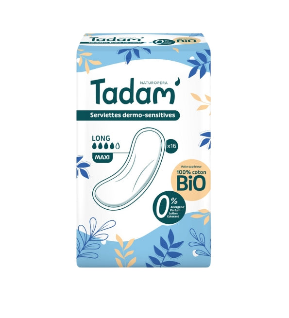 TADAM SERVIETTES MATERNITE SUPER 16 UNITES