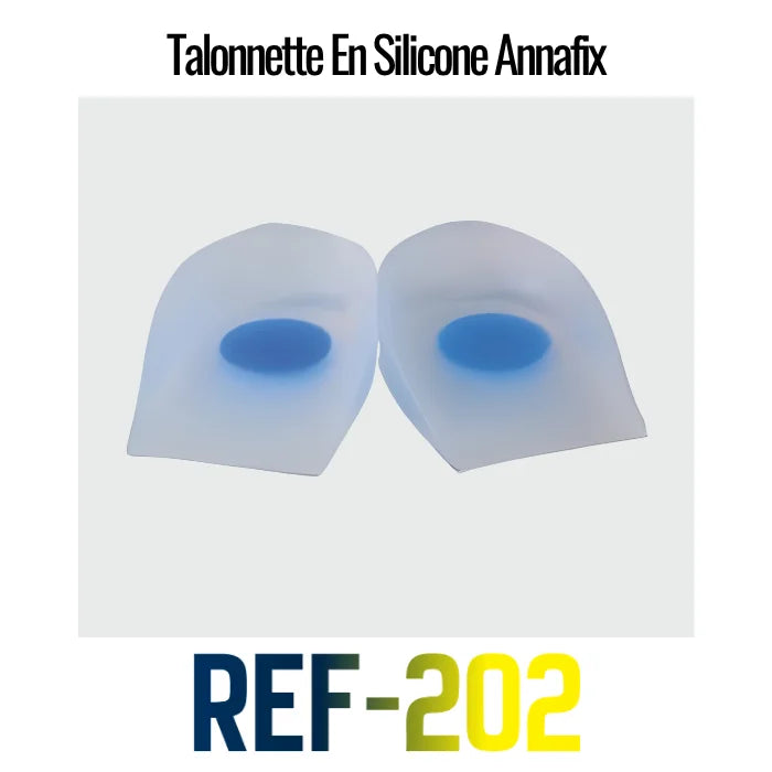 ANNAFIX Talonnette En Silicone Taille Medium REF-202