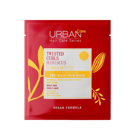 Urban Care Twisted Curls Hibiscus &amp; Shea Butter Hair Mask 50ml