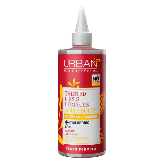 Urban Care Twisted Curls Hibiscus &amp; Shea Butter Micellar Shampoo 340ml