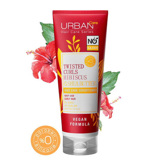 Urban Care Twisted Curls Hibiscus&amp;Shea Butter Conditioner NoSulf 250ml