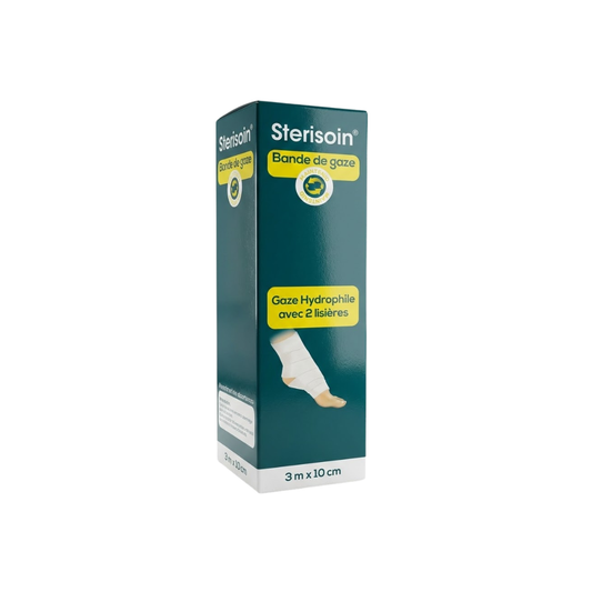 Urgo Sterisoin Bande De Gaze 3mx10cm