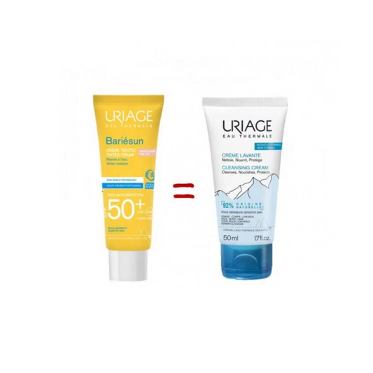 Uriage Bariesun Ecran Teinte Claire + Creme Lavante 50ml OFFERT