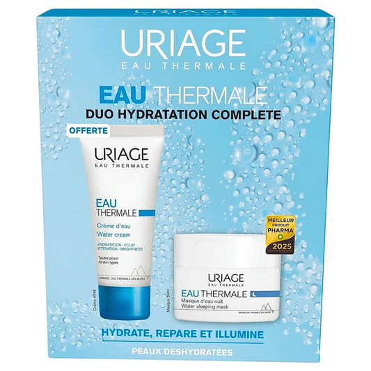Uriage Eau Thermal Creme D'eau 40ml+Masque D'eau Nuit 50ml Duo Pack