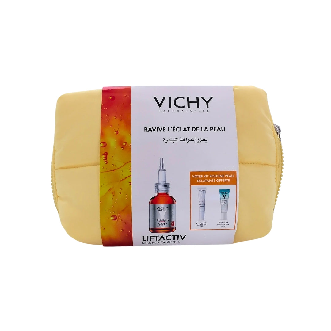 Vichy Liftactiv Trousse Serum Vitamine C 20ml+ Mineral 89 &amp; Uv-Age Daily
