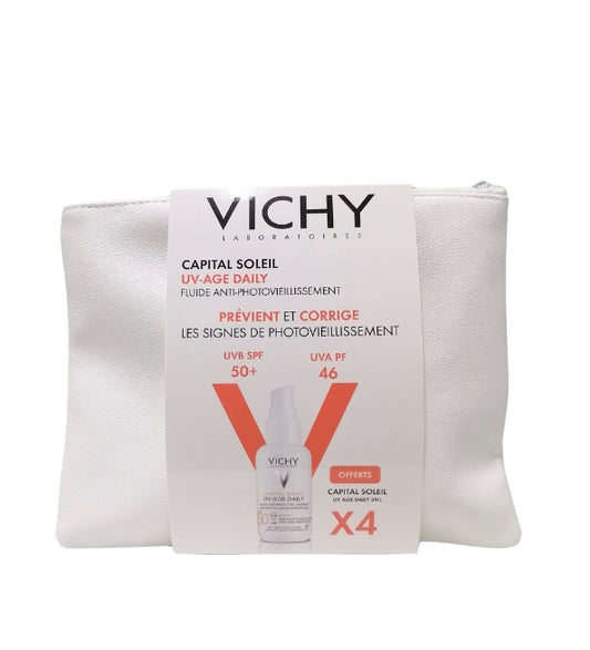 Vichy Capital Soleil UV-Age Daily Spf50+ 40ml Trousse