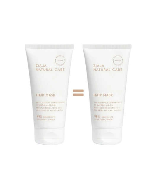 Ziaja Natural Care Masque Capillaire 2*150ml Pack