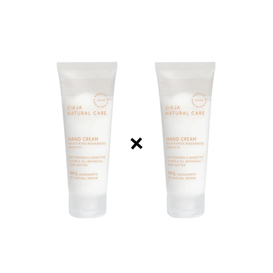 Ziaja Natural Care Creme Mains 2 x 75ml Pack