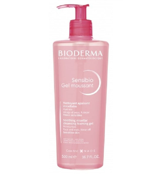 Bioderma - Sensibio Gel Moussant Nettoyant Douceur - 500 ml