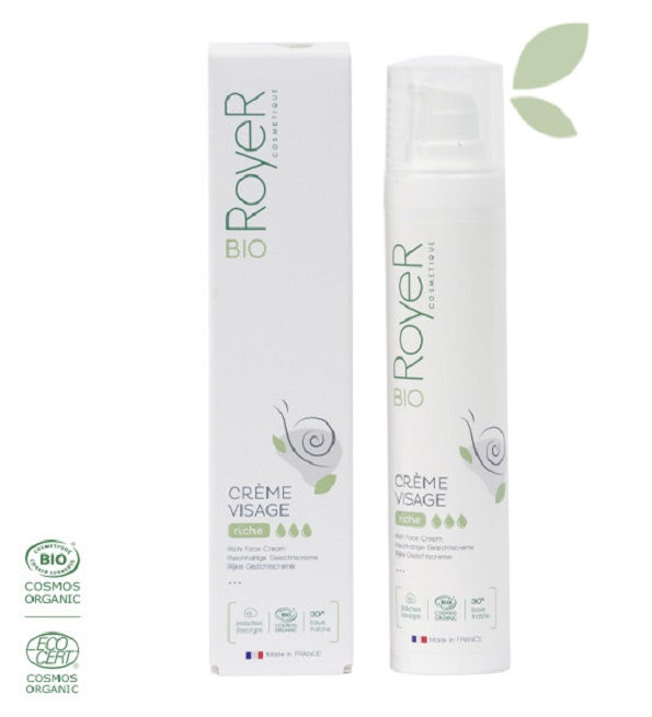 RoyeR Crème visage riche anti-âge et nourrissante à la bave d'escargot 50 ml 50ml