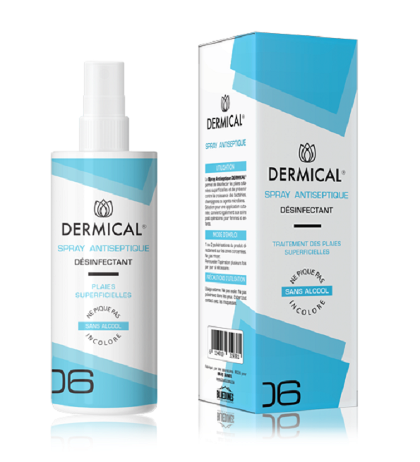 DERMICAL Spray Antiseptique 125ml