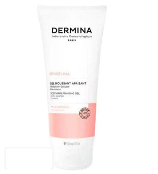 DERMINA SENSELINA GEL MOUSSANT APAISANT  200ml