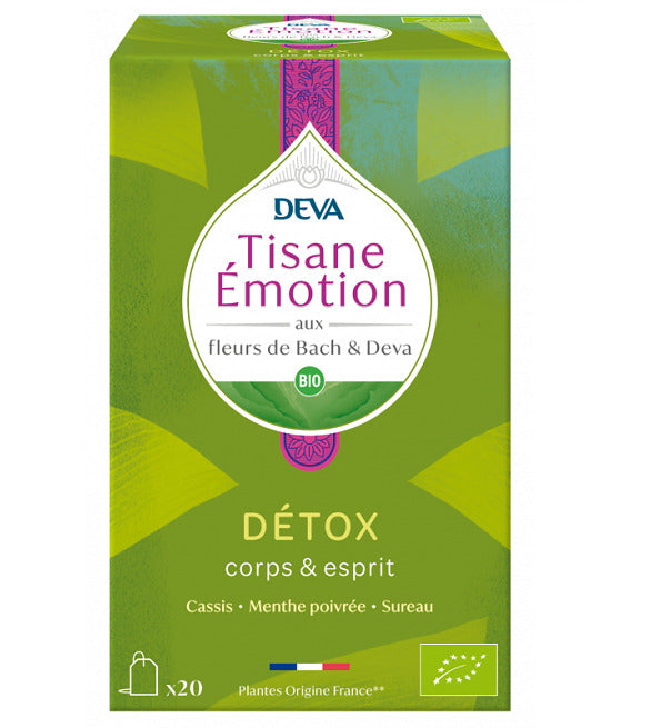 DEVA Tisane Emotion Detox Corps &amp; Esprit 20 Sachets