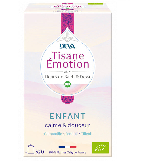 DEVA Tisane Emotion Enfant Calme &amp; Douceur 20 Sachets