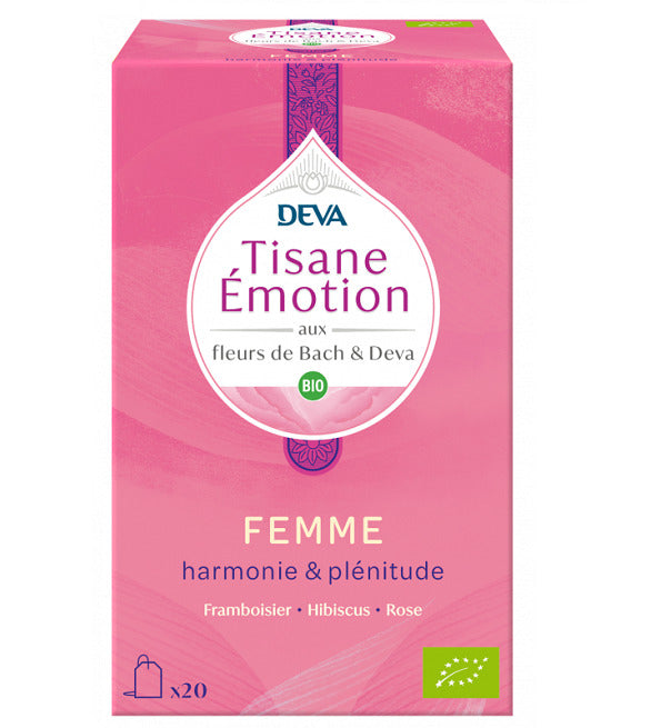 DEVA Tisane Emotion Femme Harmonie &amp; Plénitude 20 Sachets