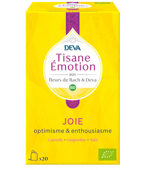 DEVA Tisane Emotion Joie Optimisme &amp; Enthousiasme 20 Sachets