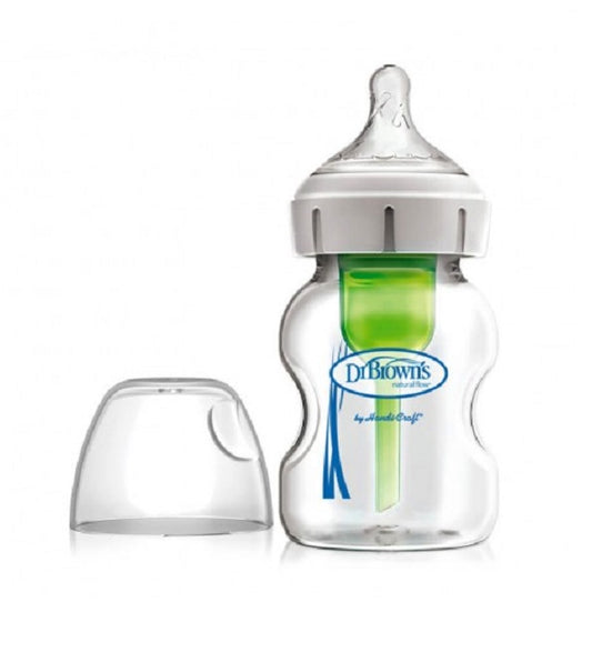 Dr brown's Biberon cole large en verre 150ml SB51700