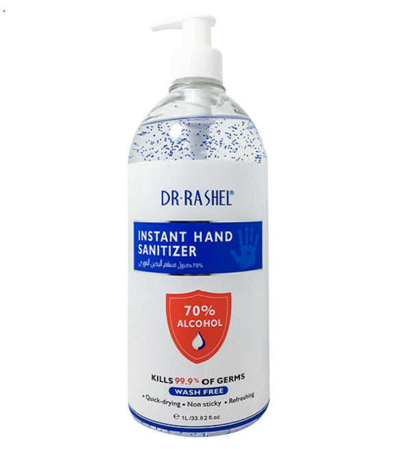 DR RASHEL DESINFECTANT INSTANT HAND SANITIZER Gel 75% ALCOHOL 1L