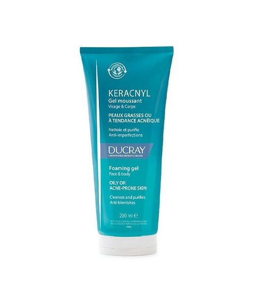 Ducray - Keracnyl Gel moussant - 200 ml