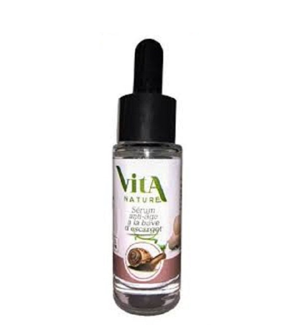 VITA NATURE Serum Anti age à la Bave d'Escargot 30ml