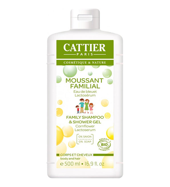 Cattier Moussant familial sans savon 500ml