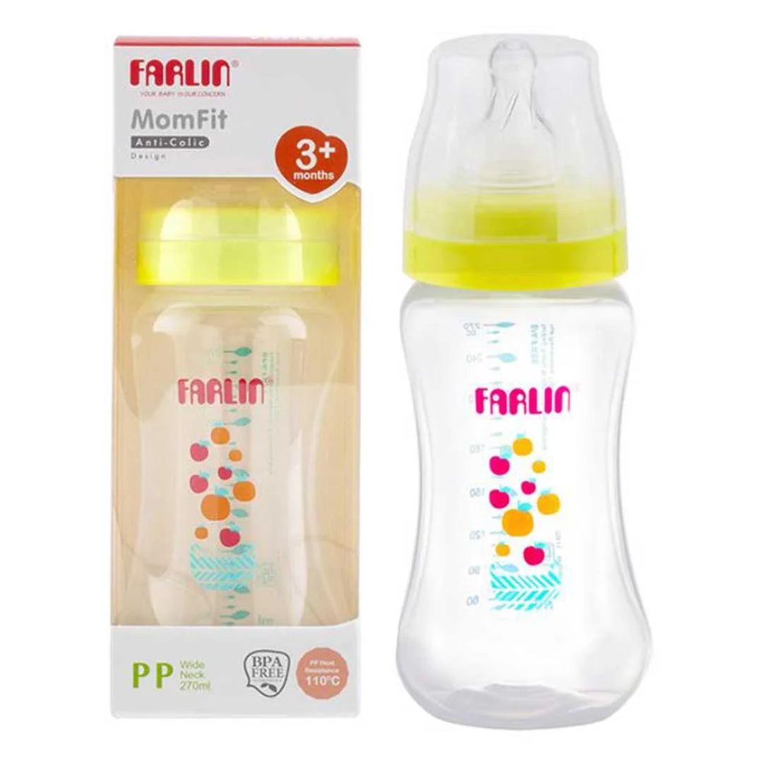 Farlin Biberon Col Large MomFit +3m 270ml