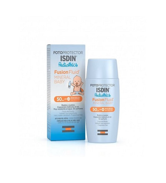 ISDIN fotoprotector Fusion Water mineral bébé Pediatrics spf50+ 50ml
