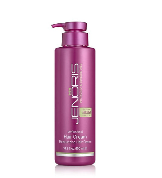 Jenoris - Crème hydratante pour cheveux secs et colorés 500 ml