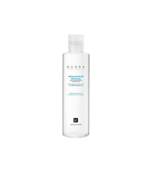 KUORA EAU MICELLAIRE NETTOYANTE À L'ALOE VERA 250ML