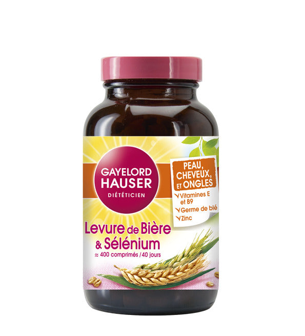 Gayelord Hauser Levure de Bière &amp; Sélénium - 400 Comprimès