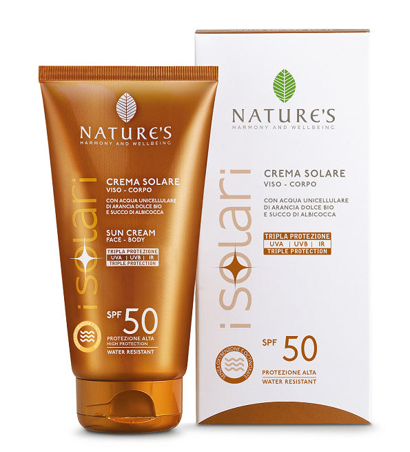 Natures Isolari Ecran Solaire Visage &amp; Corps Spf50 150ml