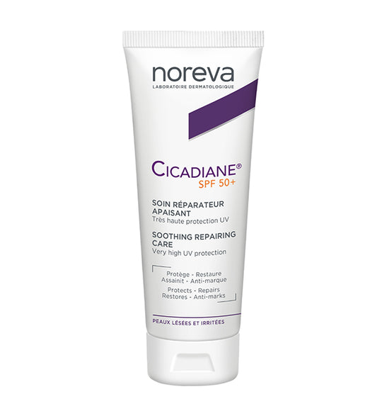 Noreva Cicadiane Protect Crème Réparatrice Photo-Protectrice spf 50+ - 40 ml