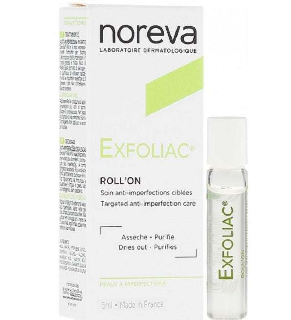 NOREVA Exfoliac Roll On soin anti-imperfection cibles 5ml