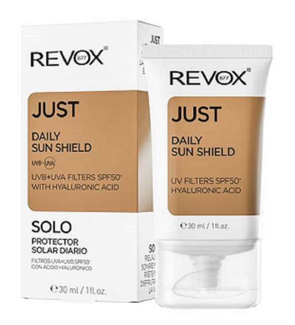 REVOX B77 JUST DAILY SUN SHIELD UVA+ UVB SPF50+