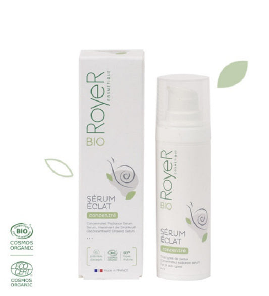 RoyeR Sérum Eclat Concentré à la bave pure d'escargot 30 ml