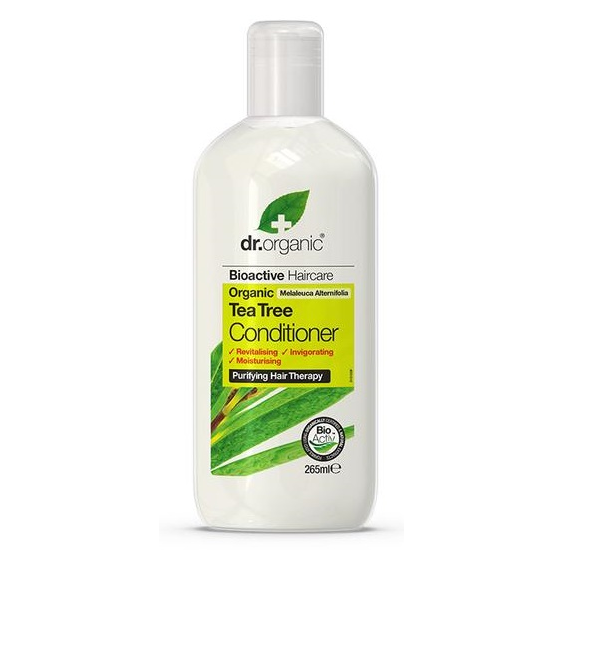 Dr Organic Après-shampoing Tea Tree 265Ml