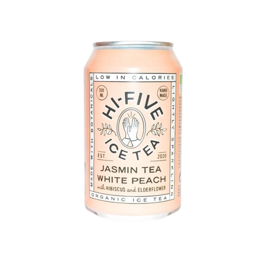 HI-FIVE ICE TEA PEACH BLANCHE THE JASMIN 330ML